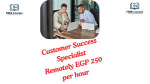 Customer Success Specialist Remotely EGP 250 per hour