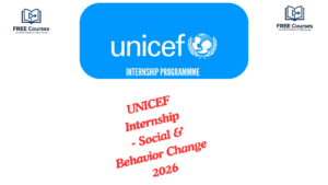 UNICEF Internship - Social & Behavior Change 2026