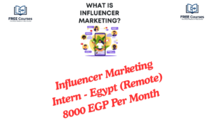 Influencer Marketing Intern - Egypt (Remote) 2026