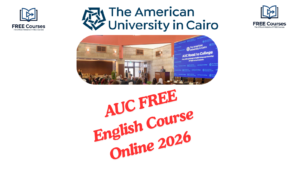 FREE English Course from American University in Cairo 2026