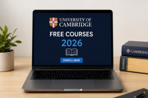 كورسات جامعة كامبريدج المجانية 2026