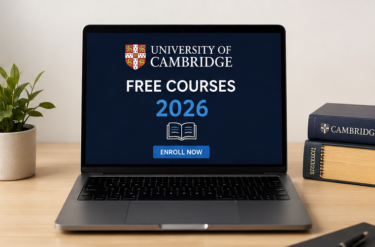 كورسات جامعة كامبريدج المجانية 2026