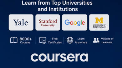 Coursera Free Online Courses with Free Certificates - 8000+ Courses
