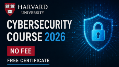 Harvard Cybersecurity Course 2026 | No Fee + Free Certificate