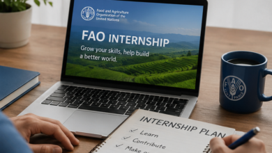 Call for Expression of Interest – Internship Programme for Near East and North Africa (RNE) 2026