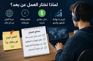 اهم 10 وظائف عمل عن بعد للمبتدئين للحصول علي دخل اضافي دولاري 2026 / 2027