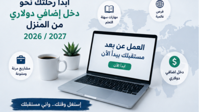 اهم 10 وظائف عمل عن بعد للمبتدئين للحصول علي دخل اضافي دولاري 2026 / 2027