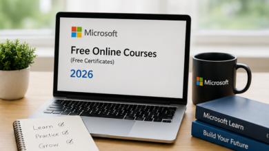 Microsoft Free Online Courses (Free Certificates) 2026