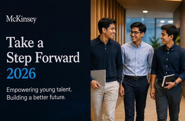 McKinsey Take A Step Forward 2026