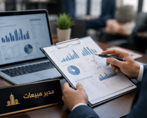 مدير مبيعات في مجموعة شركات عقارية 2026