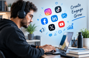Remote Social Media Specialist 7000 EGP